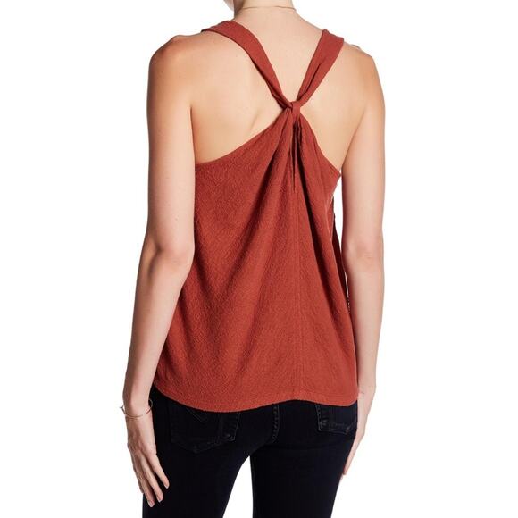 Madewell Everly Twist Back Jacquard Tank Sz XXS - Picture 5 of 7